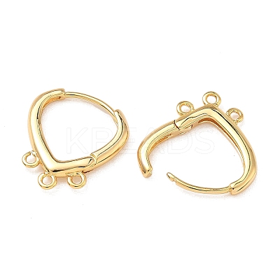 SHEGRACE Brass Hoop Earrings Findings XGR0159G-91G-1