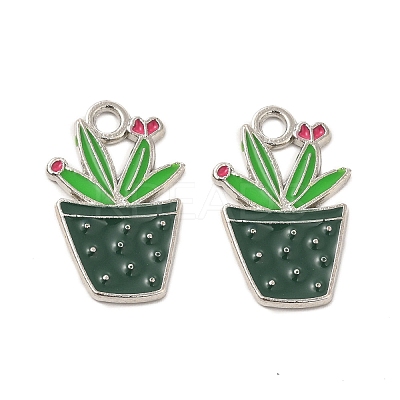Alloy Enamel Pendants ENAM-G211-01P-05-1