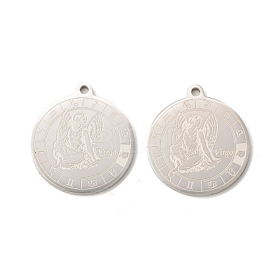 Non-Tarnish 304 Stainless Steel Pendants LS-STAS-A074-03A-P-1