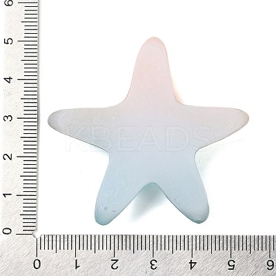 Gradient Color Opaque Resin Decoden Cabochons CRES-P036-01B-01-1