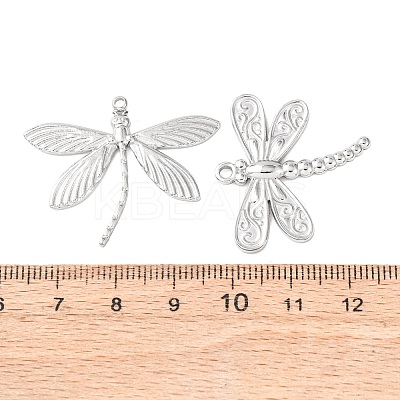 5Pcs 304 Stainless Steel Pendants STAS-P432-12P-1