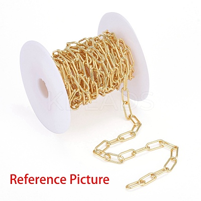 Brass Textured Cable Chains CHC-K010-02P-1