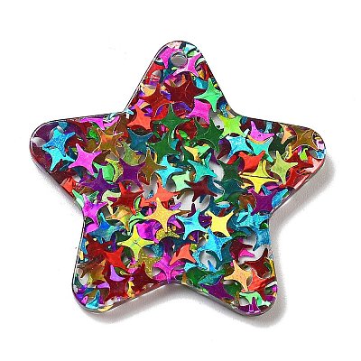 Christmas Theme Acylic Pendants FIND-M035-04E-1