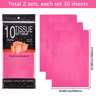 20Pcs Wrapping Paper DIY-SP0004-02G-1