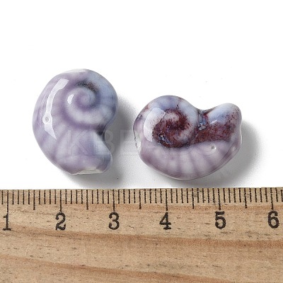Handmade Porcelain Beads PORC-L080-F09-1