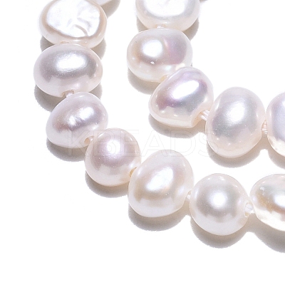 Natural Cultured Freshwater Pearl Beads Strands PEAR-N014-03D-01-1