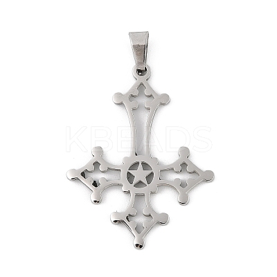 304 Stainless Steel Pendants STAS-C116-01P-1