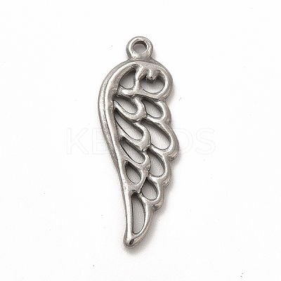 Non-Tarnish 304 Stainless Steel Pendants STAS-P322-17P-1
