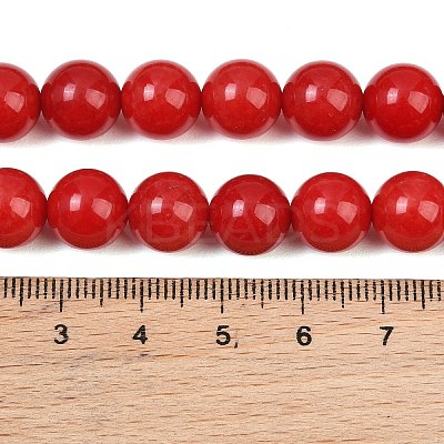 Dyed Natural White Jade Beads Strands GG-CBAD029-A09-10mm-1