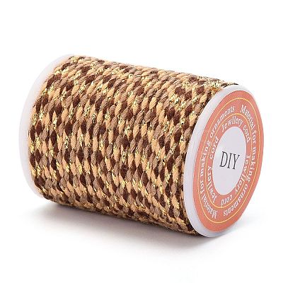 4-Ply Polycotton Cord with Metallic Thread X1-OCOR-Z003-D39-1