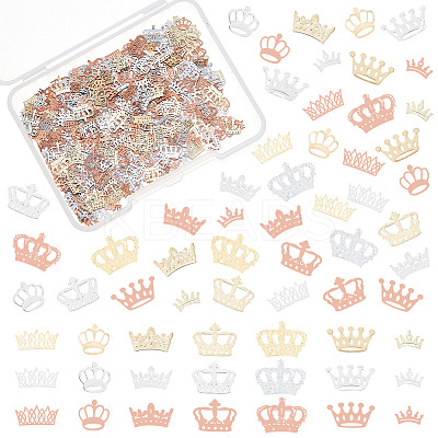 700Pcs 14 Style Brass Cabochons MRMJ-OC0003-33-1