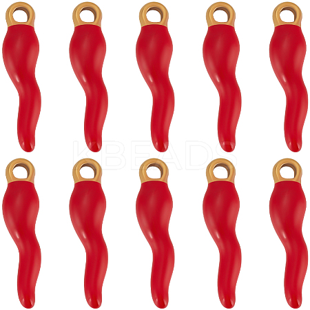 10Pcs Ion Plating(IP) 304 Stainless Steel Pendants STAS-BBC0005-19-1