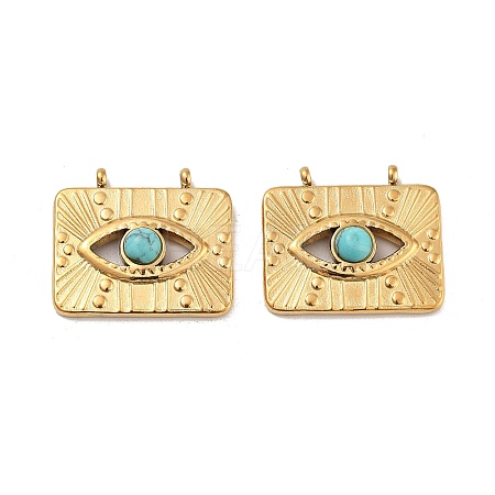 Ion Plating(IP) 304 Stainless Steel Pendants STAS-U014-10G-1