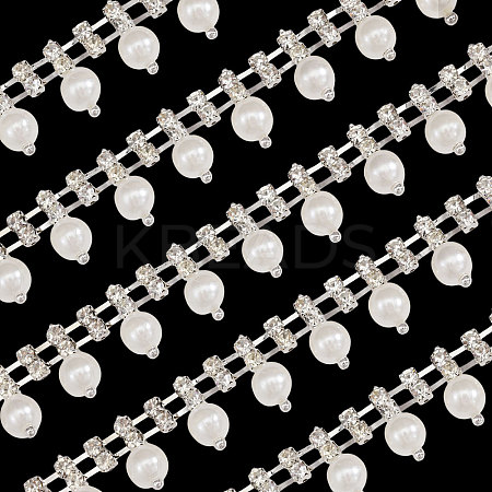 Iron Rhinestone Cup Chains DIY-GL0005-71-1
