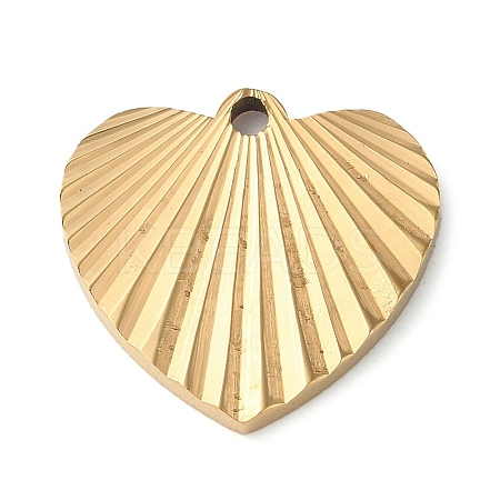 Ion Plating(IP) 304 Stainless Steel Pendants STAS-D025-01G-01-1