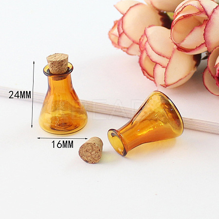 Miniature Glass Bottles MIMO-PW0001-035H-1