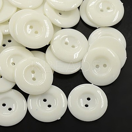 Acrylic Sewing Buttons for Costume Design X-BUTT-E087-C-01-1
