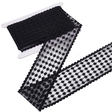 5 Yards Milk Fiber Flower Lace Trim OCOR-FG0002-82-1