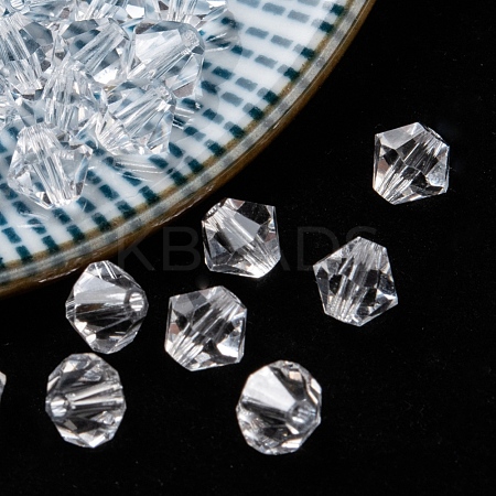 Faceted Bicone Czech Crystal Beads X-G24JZ041-1