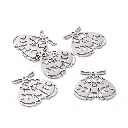 Tarnish Resistant 201 Stainless Steel Pendants LS-STAS-S105-LA408-1-1