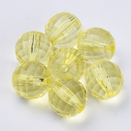 Transparent Acrylic Beads TACR-Q254-22mm-V21-1
