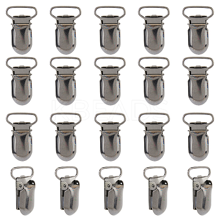 20Pcs Iron Baby Pacifier Clips FIND-FH0012-02B-1