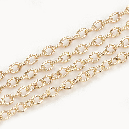 3.28 Feet Brass Cable Chains X-CHC-S003-11G-1