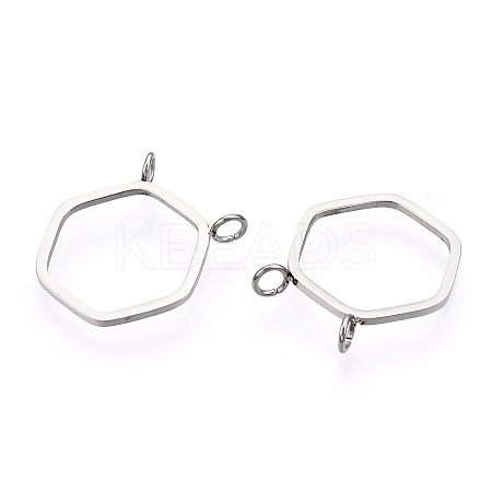 Non-Tarnish 304 Stainless Steel Pendants LS-STAS-T064-08P-1