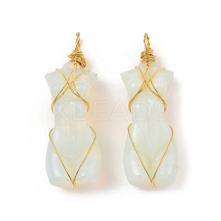 Opalite Pendants G-K338-30G-09-1