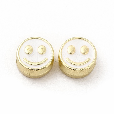 Rack Plating Alloy Enamel Beads FIND-G051-01LG-01-1