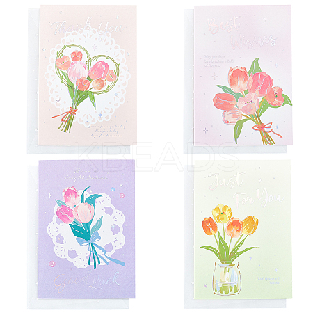 Paper Greeting Card AJEW-WH20022-61-1