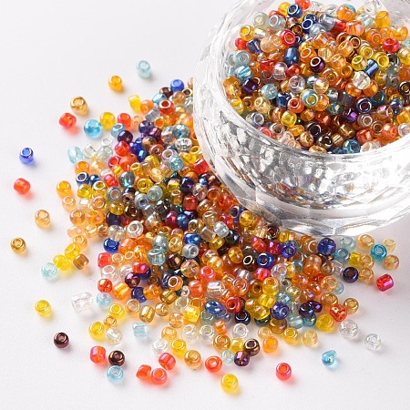 Round Glass Seed Beads SEED-A007-2mm-1