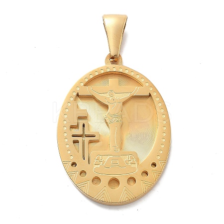 Easter Ion Plating(IP) 304 Stainless Steel Pendants STAS-Z098-33G-1
