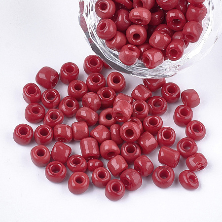 Glass Seed Beads SEED-Q025-5mm-O03-1