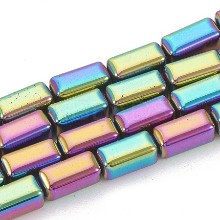Electroplate Non-magnetic Synthetic Hematite Beads Strands G-N0322-10E-1