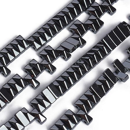 Non-magnetic Synthetic Hematite Multi-Strand Links X-G-I273-23-1