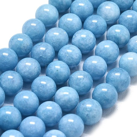 Natural Malaysia Jade Beads Strands G-L645-A01-10mm-15-1