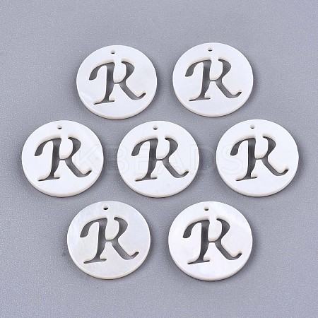 Natural Freshwater Shell Charms X-SHEL-S276-119R-1