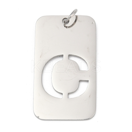 304 Stainless Steel Pendants LS-STAS-M115-01P-C-1