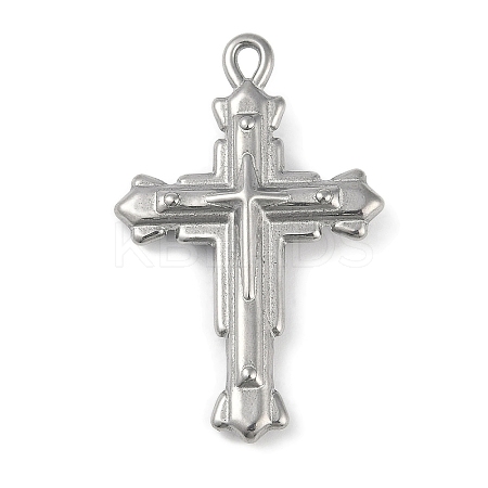 Non-Tarnish 304 Stainless Steel Pendants STAS-Q328-01P-03-1