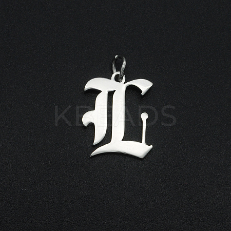 Non-Tarnish 304 Stainless Steel Pendants STAS-R111-JA565-L-1