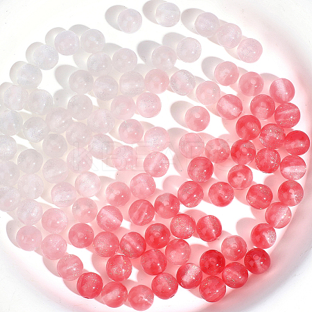 120Pcs Resin UV Reactive Beads RESI-PA0001-34A-1