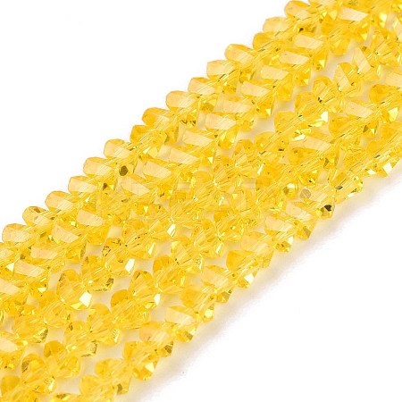 Transparent Glass Beads Strands GLAA-N018-3mm-04-1