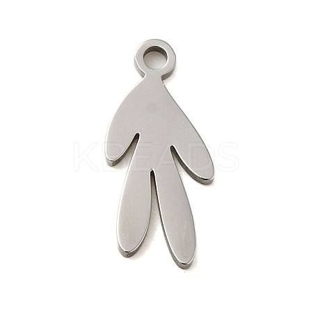 Non-Tarnish 304 Stainless Steel Charms STAS-S123-01P-07-1