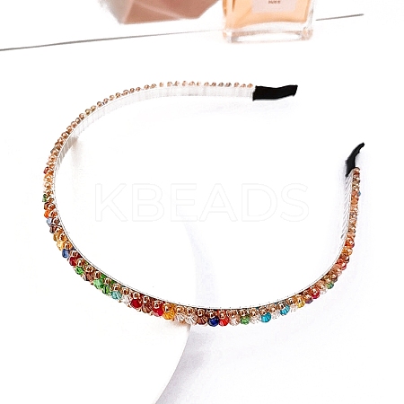 Rhinestone Hair Bands PW-WG6DE20-03-1