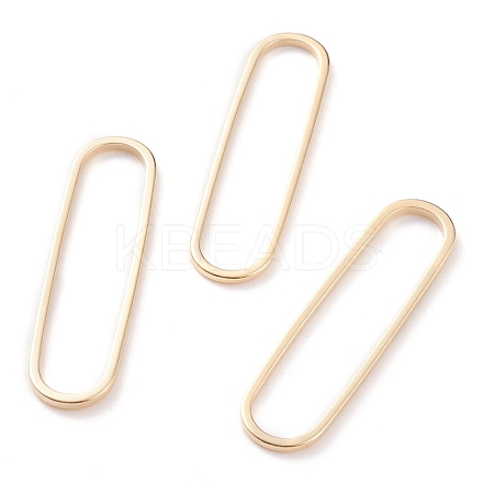 Brass Linking Rings KK-Y003-04F-G-1