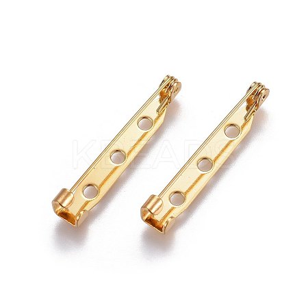 304 Stainless Steel Brooch Findings LS-STAS-L221-01A-1