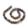 Natural Indian Agate Beads Strands G-E571-24C-3