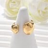 304 Stainless Steel Cuff Rings for Women RJEW-A063-01C-G-4