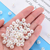 Transparent Crackle Acrylic Beads MACR-S373-66-L06-6